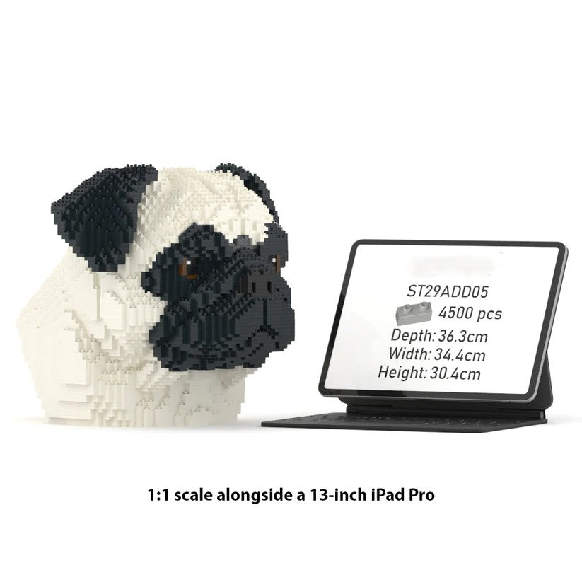 Pug Bust - Normal - Pug Bust