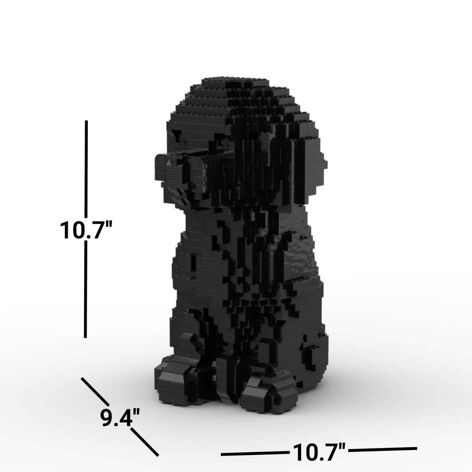 Goldendoodle - LARGE - Black - Goldendoodle