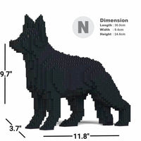 German Shepherd - Black - NORMAL - German Shepherd