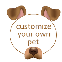 Custom Pet Kit - Medium - H11.7xW6.5xL8.9 Inches - Custom LEGO Kit Building Kit Interlocking Blocks Pet Building Kit