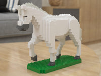 Horse - NORMAL - Walking - White - Horse