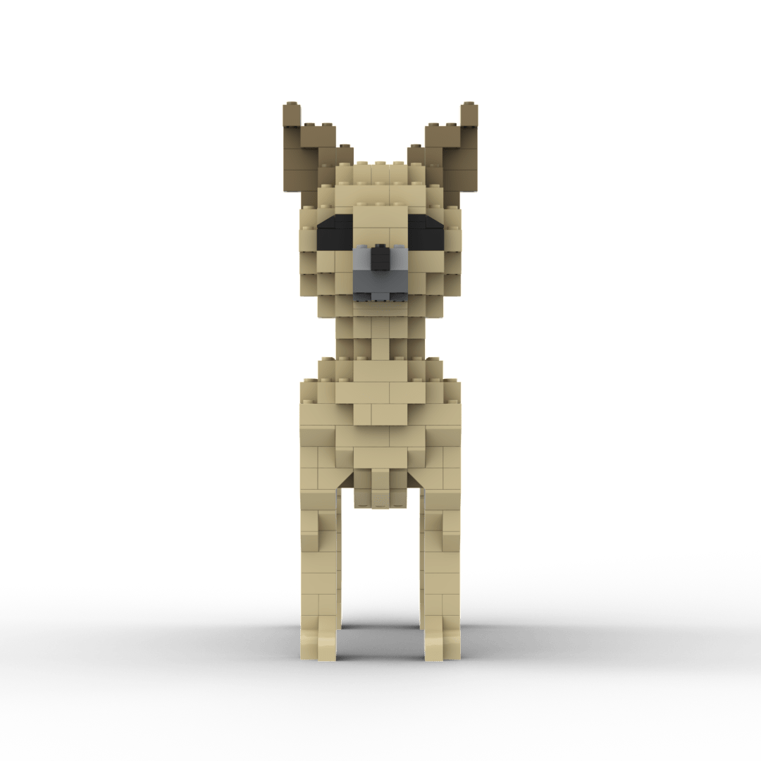 Chihuahua Building Kit Interlocking Blocks Pet Building Kit