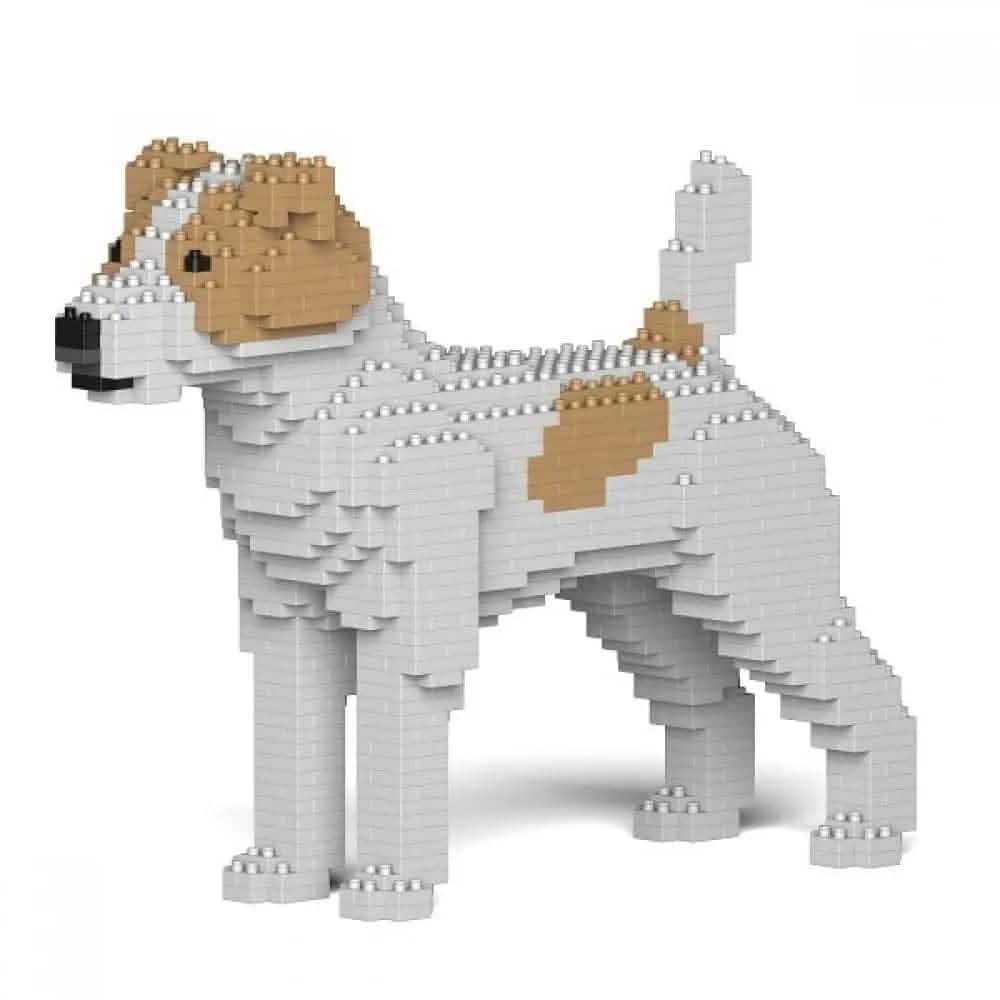 Jack Russell Terrier Building Kit Interlocking Blocks Pet Building Kit