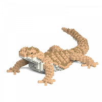 Bearded Dragon - LARGE - Bearded Dragon Building Kit Interlocking Blocks Pet Building Kit