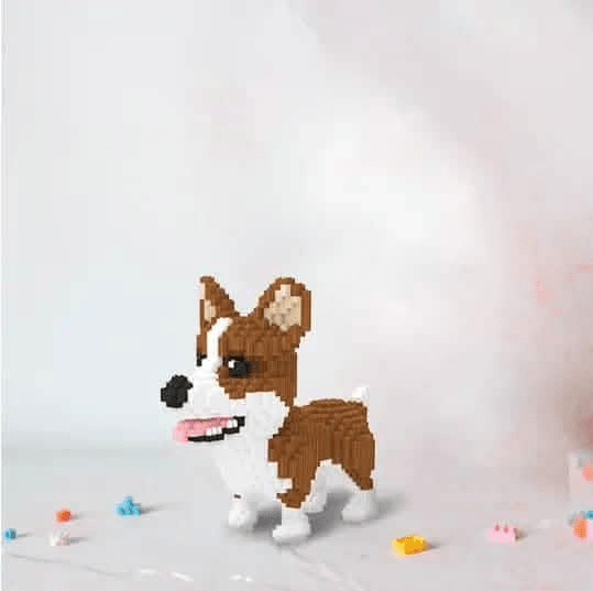 Welsh Corgi - Welsh Corgi Building Kit Doggo Pet Building Kit
