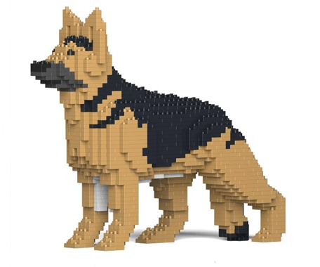 Lego German Shepherd - How To Build A Lego German Shepherd? - Build 'Em Pets