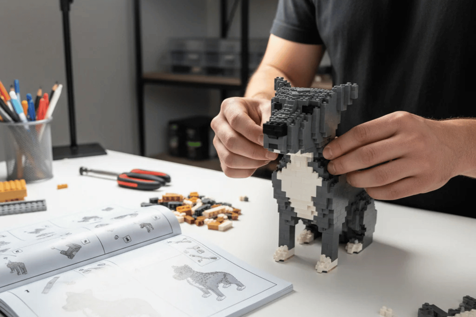 Lego Brick Dogs