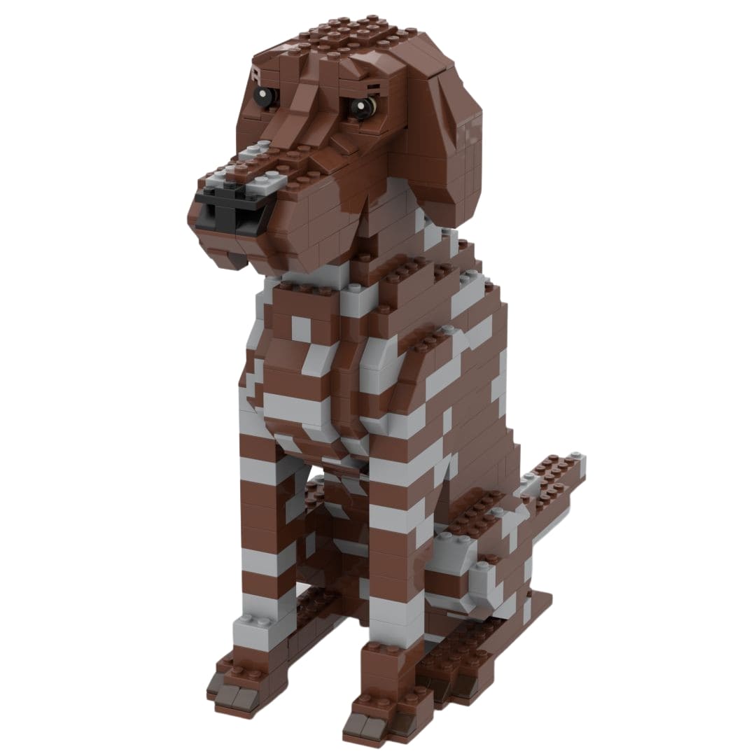 German Shorthaired Pointer Toy Building Blocks l Custom Made LEGO's ...
