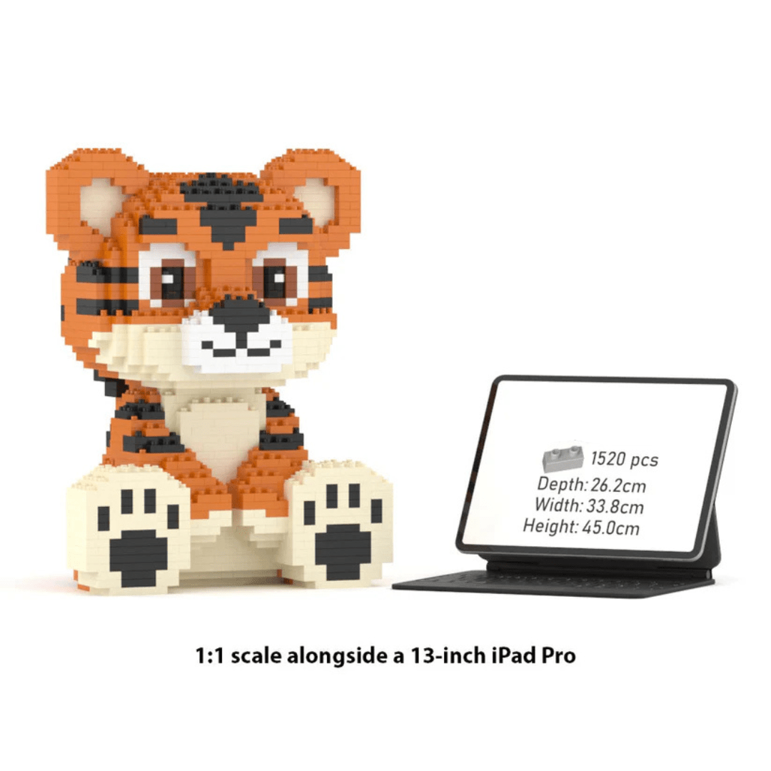 Cartoon Tiger - Large - Cartoon Tiger