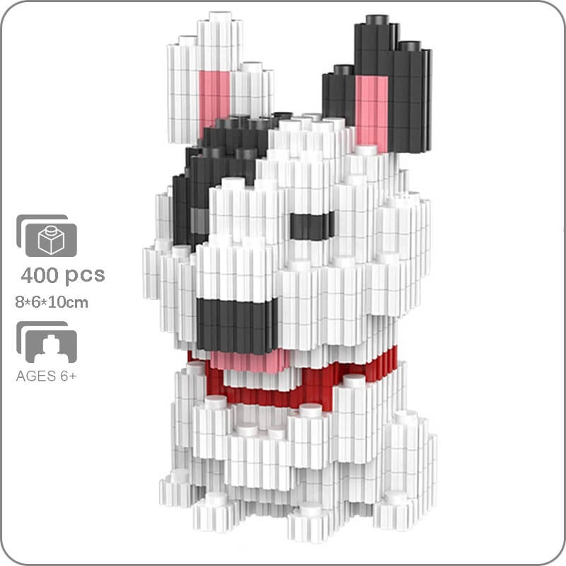 Mini Bull Terrier Toy Building Blocks l Different Than LEGOs