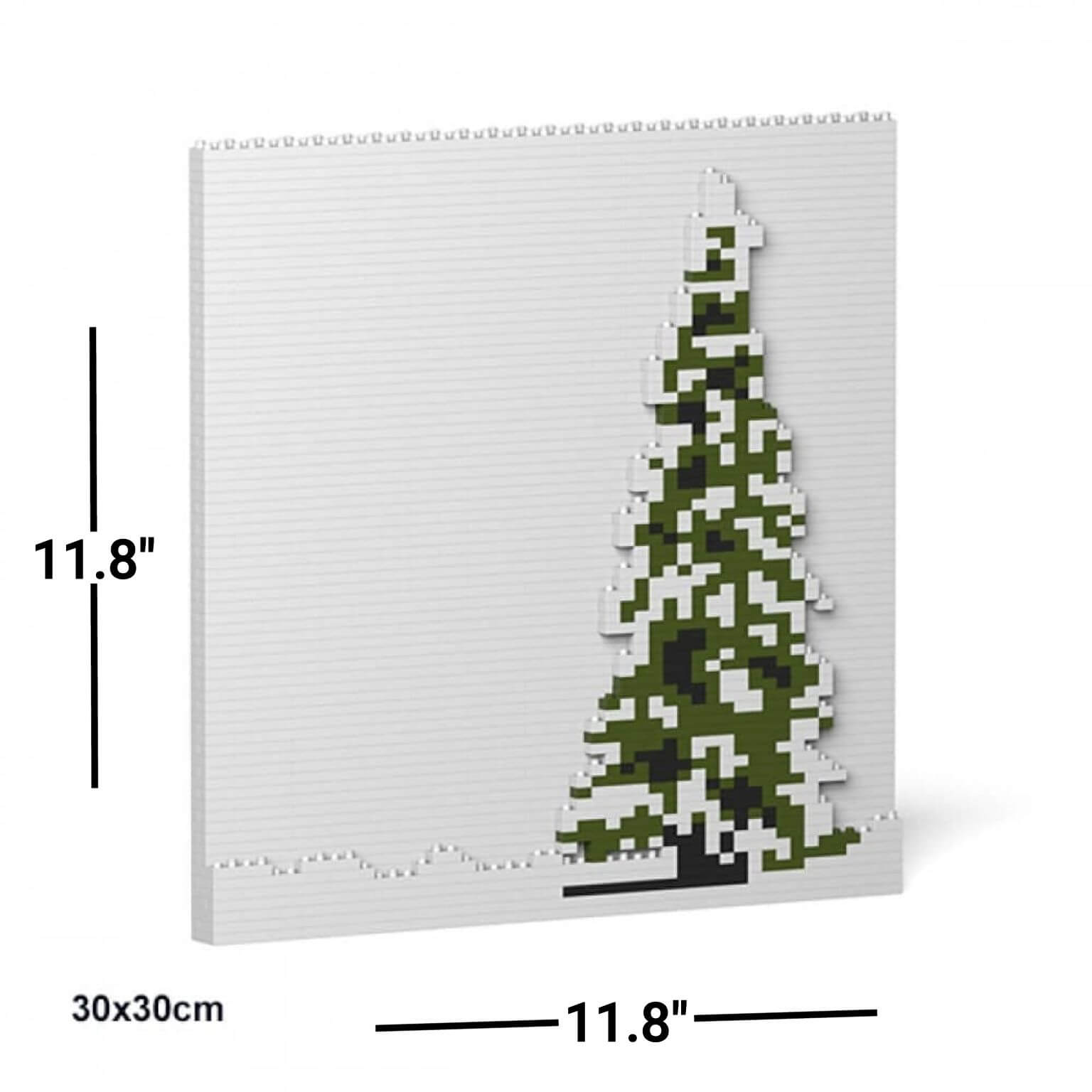 Pinturas navideñas de ladrillos