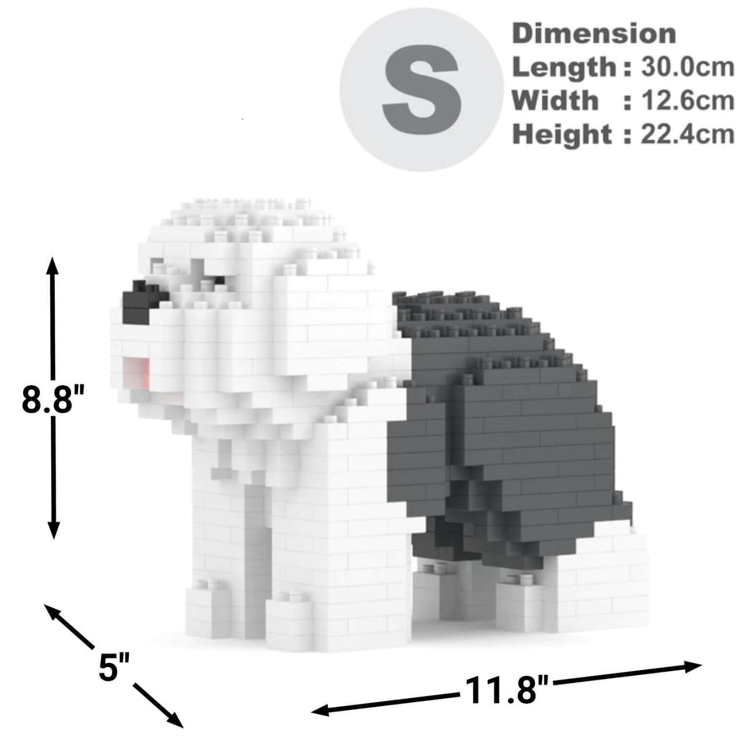 Antiguo perro pastor inglés