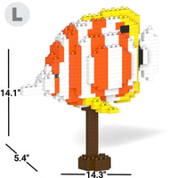 Pez mariposa de bandas de cobre