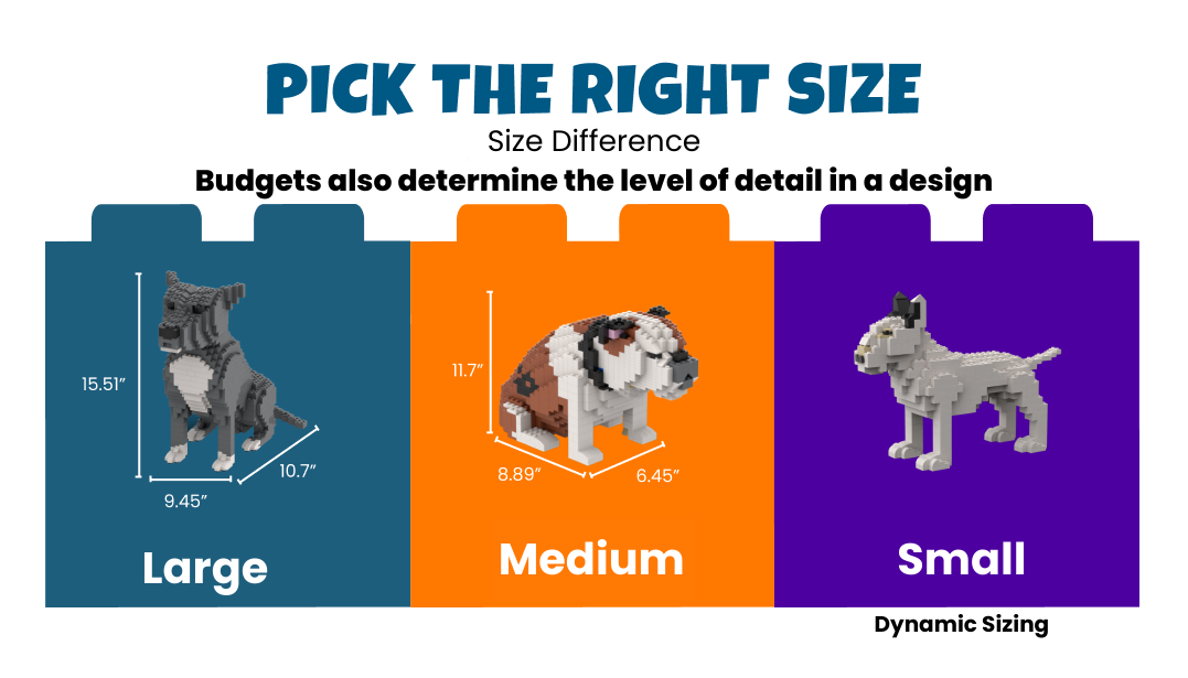 Kit de mascota personalizado (no incluye ladrillos)