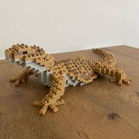 Bearded Dragon Building Kit Interlocking Blocks Pet Building Kit