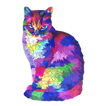 Majestic Cat Building Kit Interlocking Blocks Pet Building Kit