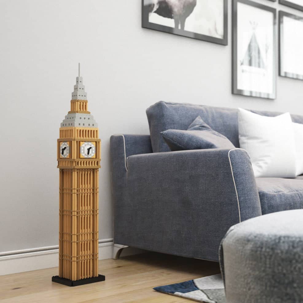 Big Ben Building Kit Interlocking Blocks Pet Building Kit