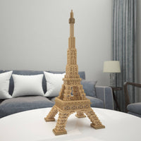 Eiffel Tower Building Kit Interlocking Blocks Pet Building Kit