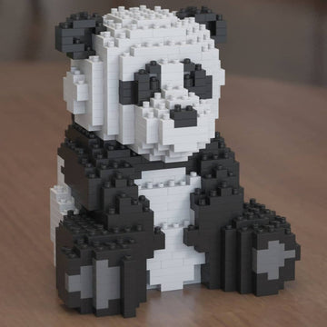 Panda Bear Building Kit Interlocking Blocks Pet Building Kit