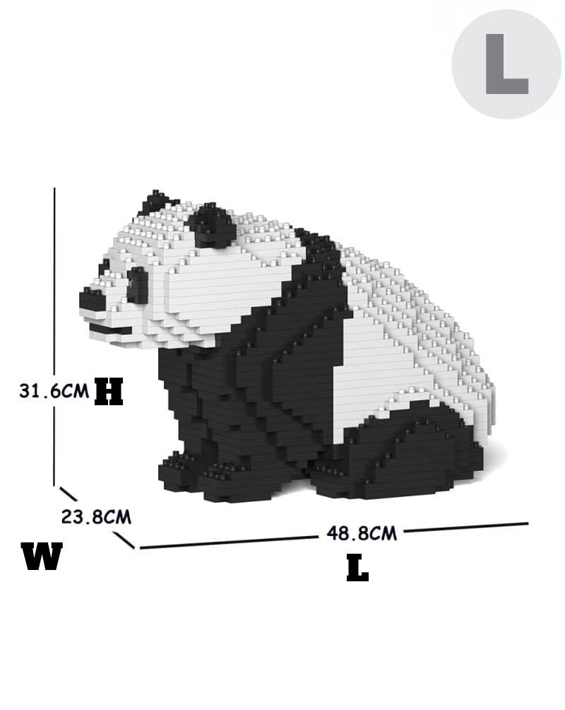 Panda Bear Building Kit Interlocking Blocks Pet Building Kit