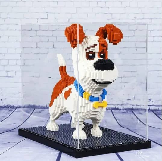 Cartoon Jack Russel Building Kit Doggo Pet Building Kit