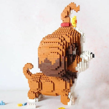 Cartoon Shih Tzu Building Kit Doggo Pet Building Kit