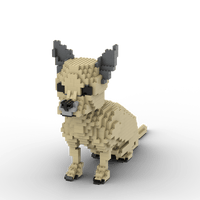 Chihuahua Building Kit Interlocking Blocks Pet Building Kit