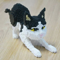 Cuddles The Cat - Normal - Cuddles The Cat Building Kit Interlocking Blocks Pet Building Kit