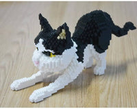 Cuddles The Cat - Normal - Cuddles The Cat Building Kit Interlocking Blocks Pet Building Kit