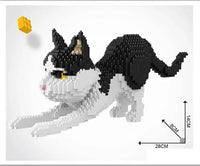 Cuddles The Cat - Normal - Cuddles The Cat Building Kit Interlocking Blocks Pet Building Kit