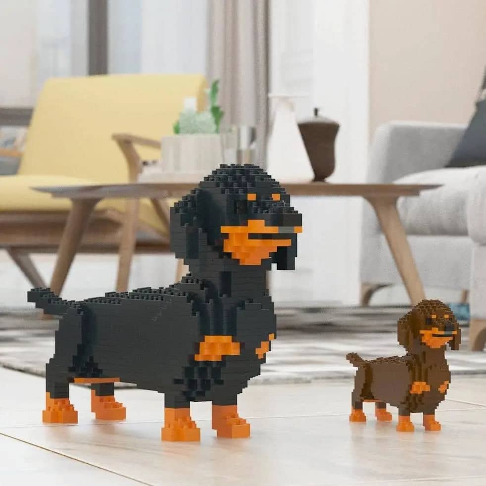 Dachshund - Pet Building Kit - Build 'Em Pets