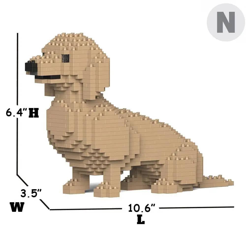 Dachshund - Pet Building Kit - Build 'Em Pets