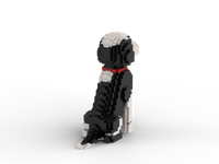 Portuguese Waterdog Building Kit Interlocking Blocks Pet Building Kit