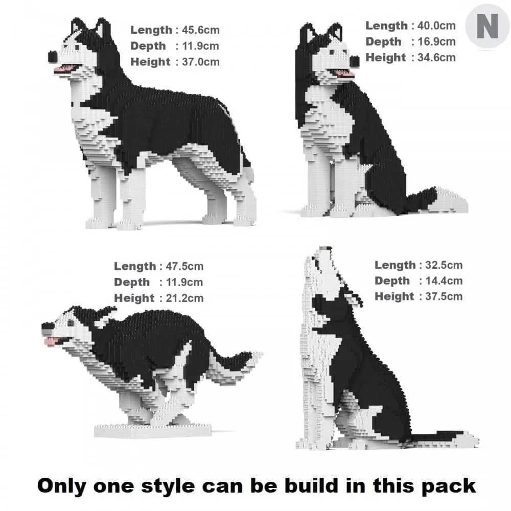 Husky - Pet Building Build 'Em Pets