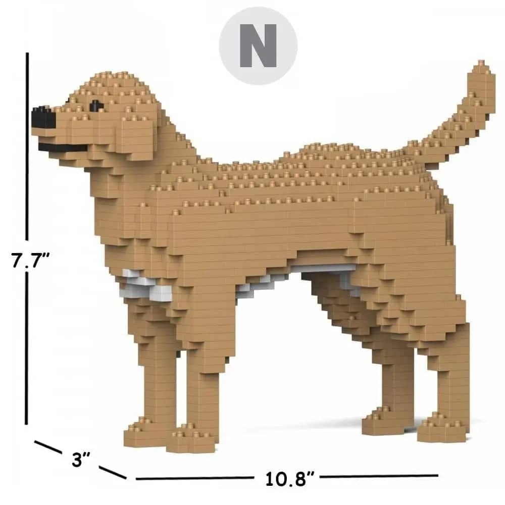 Labrador Retriever Toy Building Blocks l Different Than LEGOs Build Em Pets