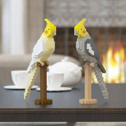 Cockatiel Building Kit Interlocking Blocks Pet Building Kit