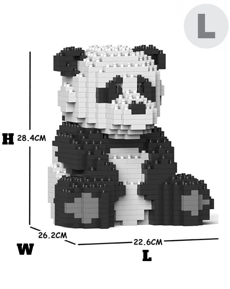 Panda Bear Building Kit Interlocking Blocks Pet Building Kit