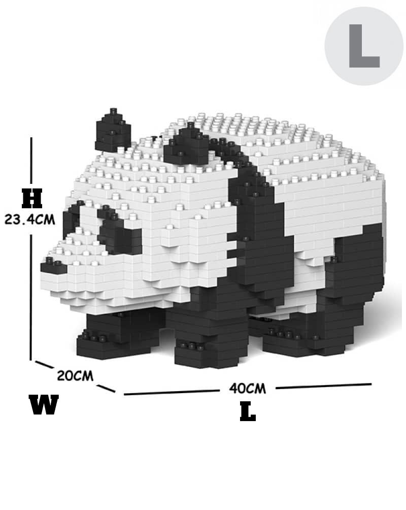 Panda Bear Building Kit Interlocking Blocks Pet Building Kit