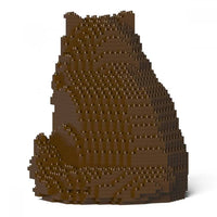 Persian Cat Building Kit Interlocking Blocks Pet Building Kit