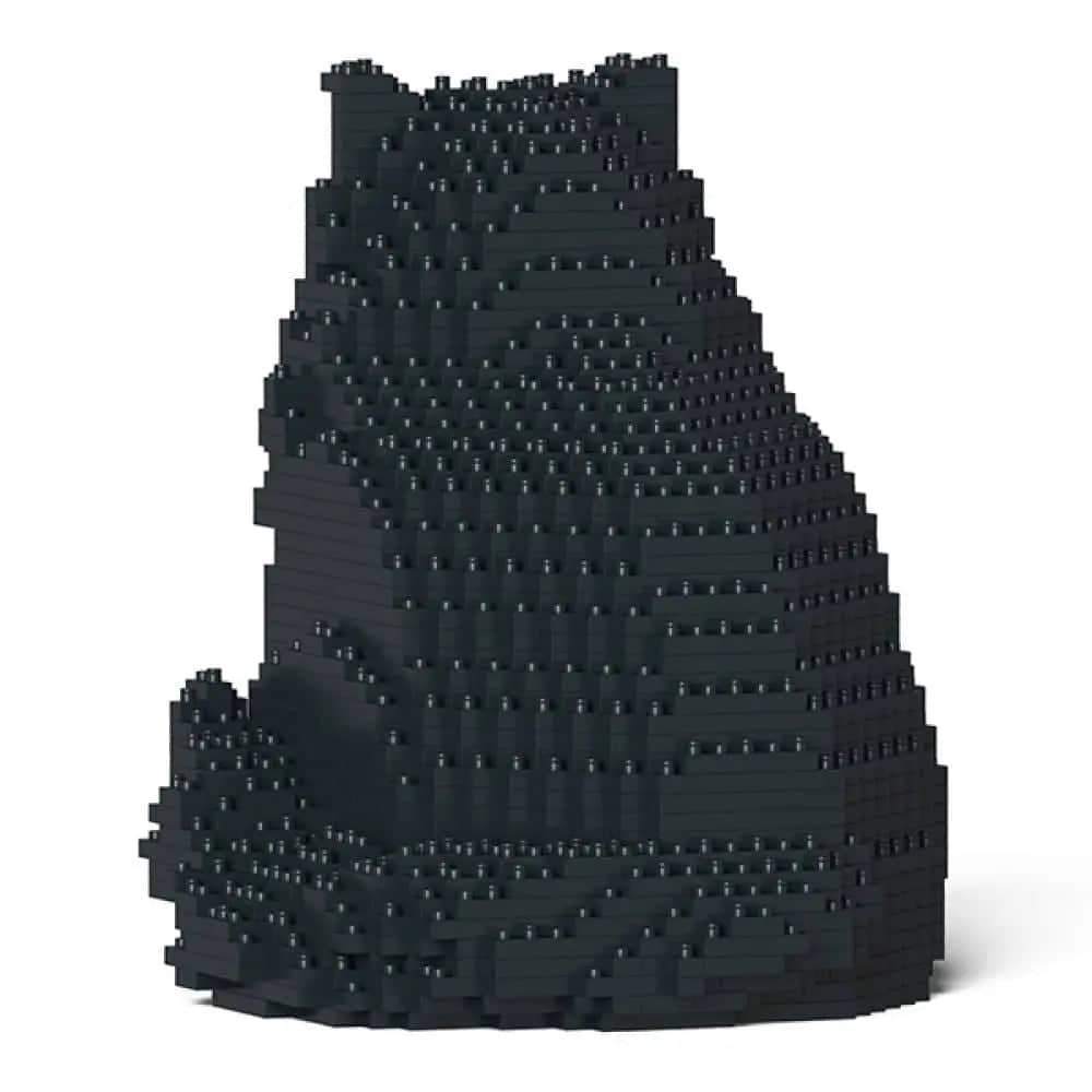 Persian Cat Building Kit Interlocking Blocks Pet Building Kit