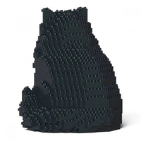 Persian Cat Building Kit Interlocking Blocks Pet Building Kit