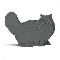 Persian Cat Building Kit Interlocking Blocks Pet Building Kit