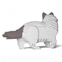 Ragdoll Cat Building Kit Interlocking Blocks Pet Building Kit