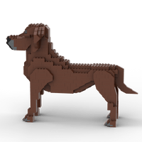 Rhodesian Ridgeback Building Kit Interlocking Blocks Pet Building Kit