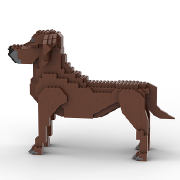 Rhodesian Ridgeback Building Kit Interlocking Blocks Pet Building Kit