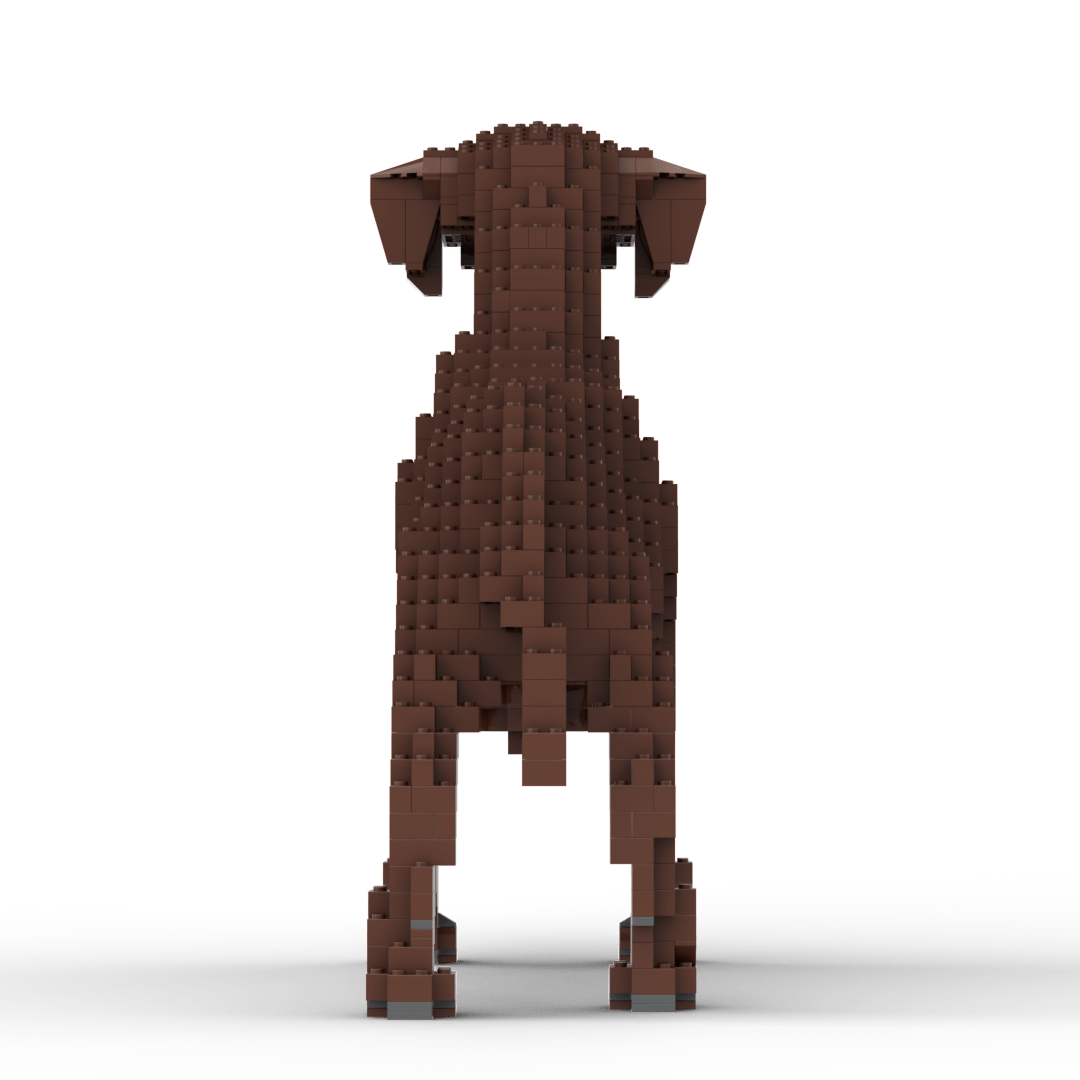 Rhodesian Ridgeback Building Kit Interlocking Blocks Pet Building Kit