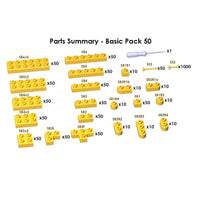 (SMALL) Colored Brick Sets Building Kit Interlocking Blocks Pet Building Kit