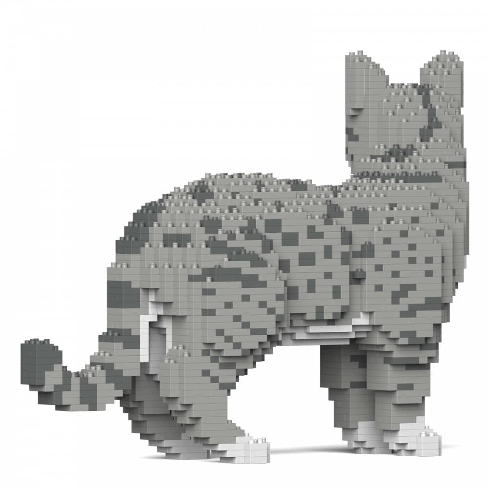 Australian Mist Cat Building Kit Interlocking Blocks Pet Building Kit