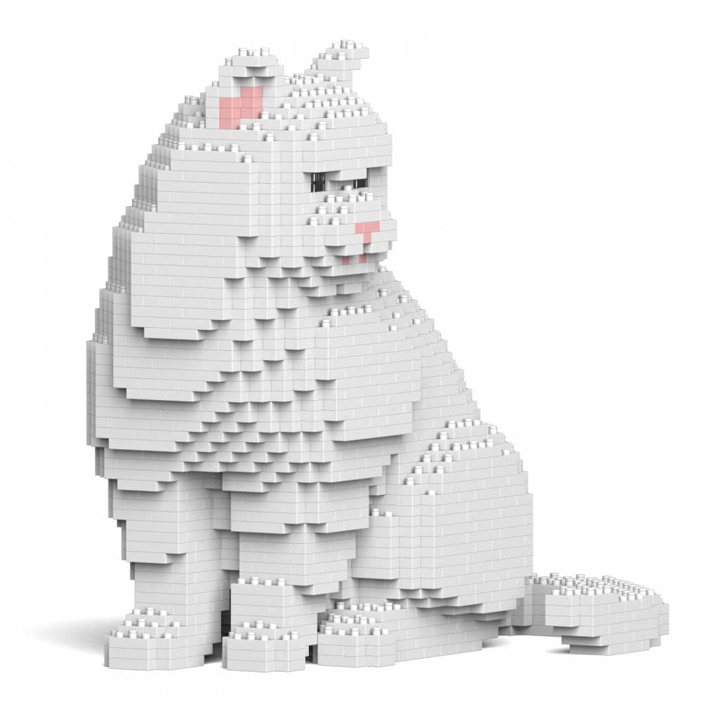 British Shorthair Cat Building Kit Interlocking Blocks Pet Building Kit