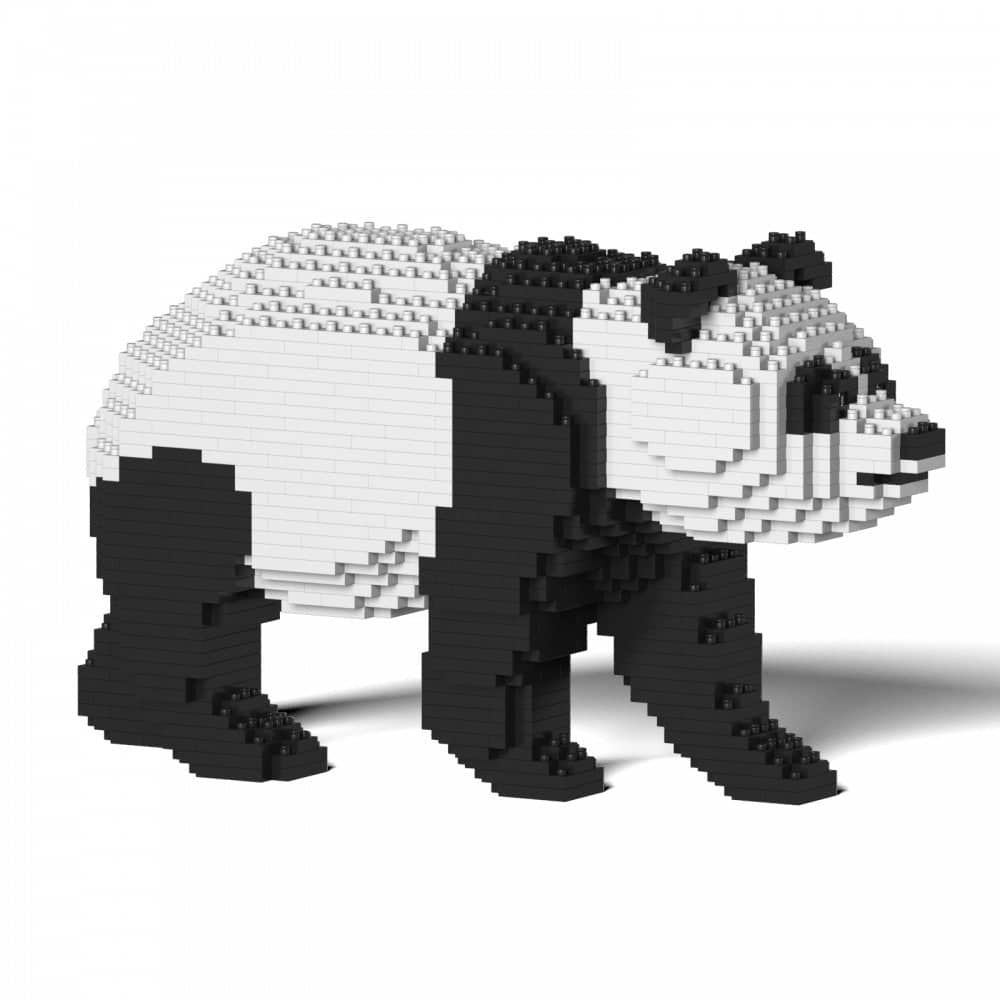 Panda Bear Building Kit Interlocking Blocks Pet Building Kit